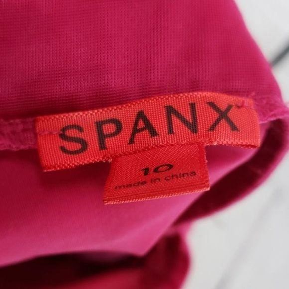 Spanx Tankini Halter Swimsuit Top Size 10 - Picture 6 of 7